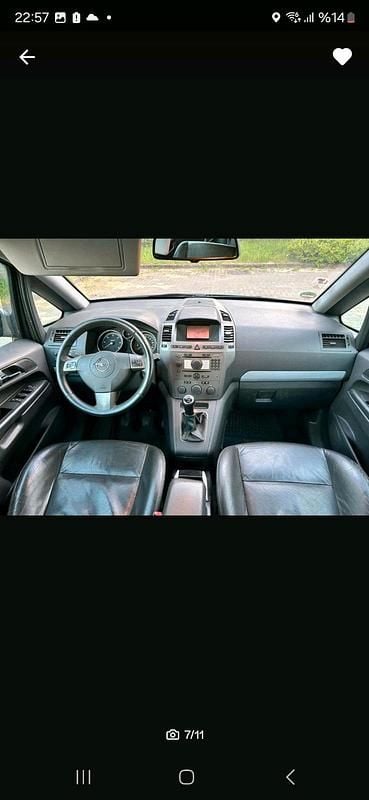 Grün Gebraucht 2007 Opel Zafira Van / Kleinbus | 1.800 € (Guter Preis) - Bild 1/4