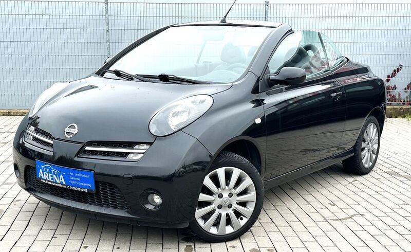 Schwarz Gebraucht 2006 Nissan Micra C+C Premium Edition Cabrio | 2.950 € (Fairer Preis) - Bild 1/4