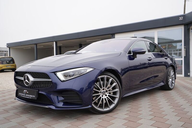Blau Gebraucht 2020 Mercedes CLS400 AMG Limousine | 48.450 € (Fairer Preis) - Bild 1/4