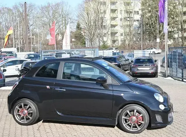 Gebraucht Abarth 595C Turismo 160 PS (117 kW) 2015 Schwarz Cabrio