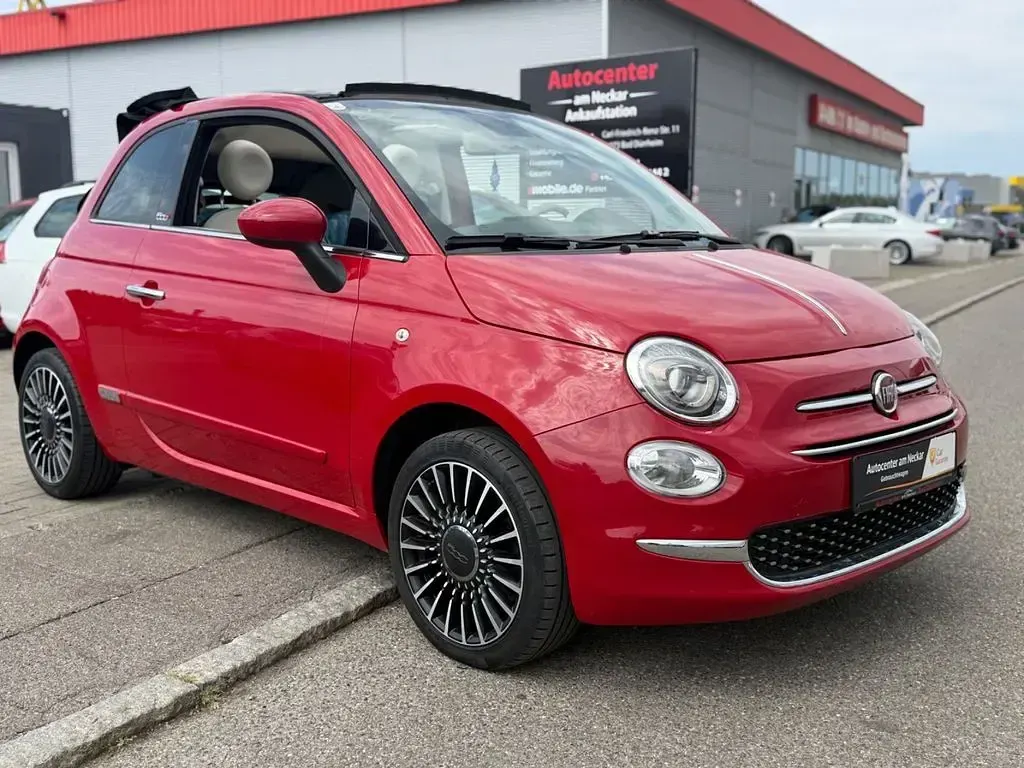Gebraucht Fiat 500 Lounge 69 PS (50 kW) 2018 Rot Cabrio