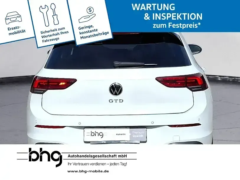 Gebraucht VW Golf VIII GTD 200 PS (147 kW) 2024 Pure white Limousine
