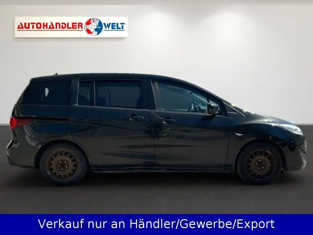 Gebraucht Mazda 5 116 PS (85 kW) 2012 Schwarz Van / Kleinbus