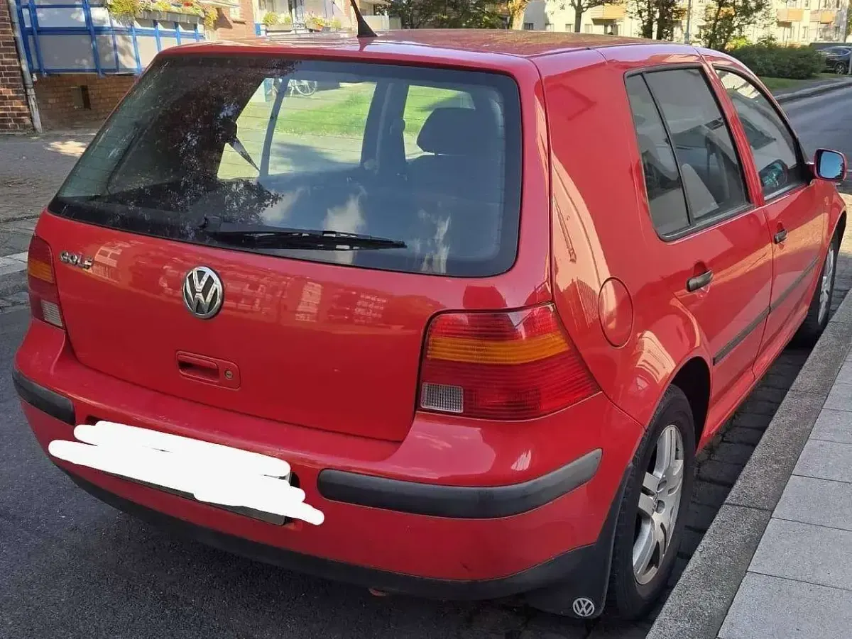 Brugt VW Golf III 101 HK (74 kW) 1998 Rød Sedan