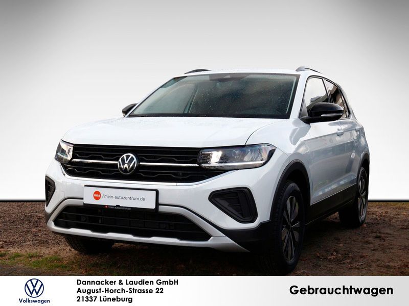 Pure white Gebraucht 2024 VW T-Cross Goal SUV | 26.990 € (Fairer Preis) - Bild 1/4