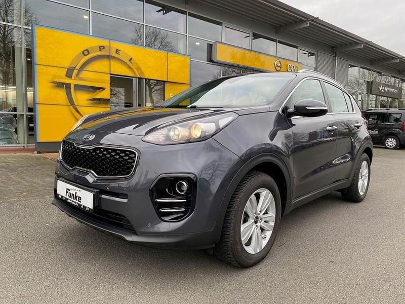 Grau Gebraucht 2017 Kia Sportage Vision SUV | 13.990 € (Fairer Preis) - Bild 1/4