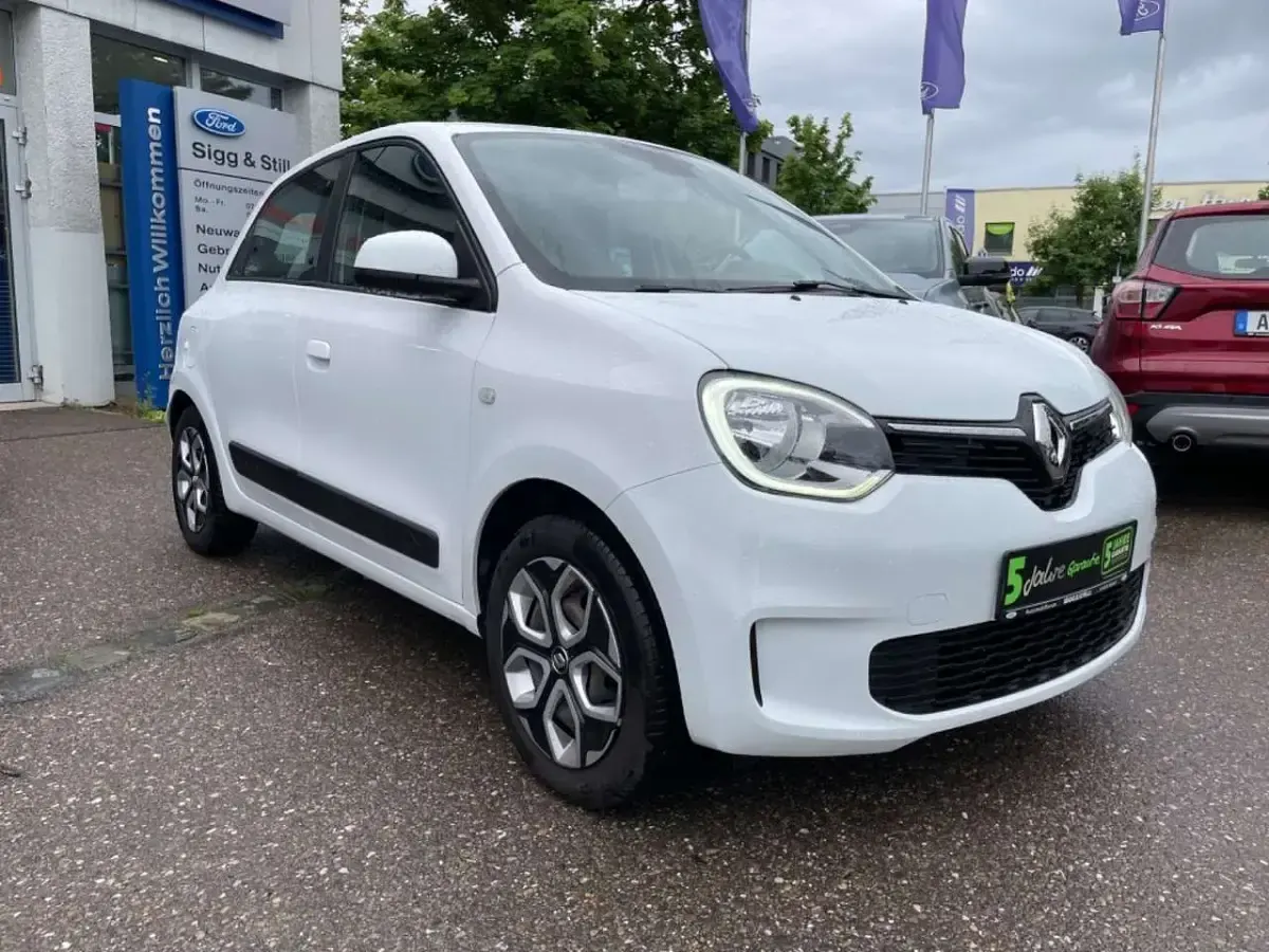 Gebraucht Renault Twingo LIMITED 73 PS (53 kW) 2020 Crystal weiss Kleinwagen