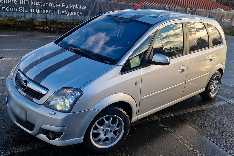 Gebraucht Opel Meriva 106 PS (77 kW) 2006 Silber Van / Kleinbus