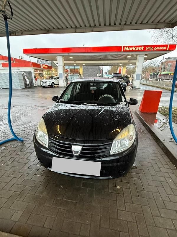 Gebraucht Dacia Sandero 75 PS (55 kW) 2009 Schwarz Kleinwagen