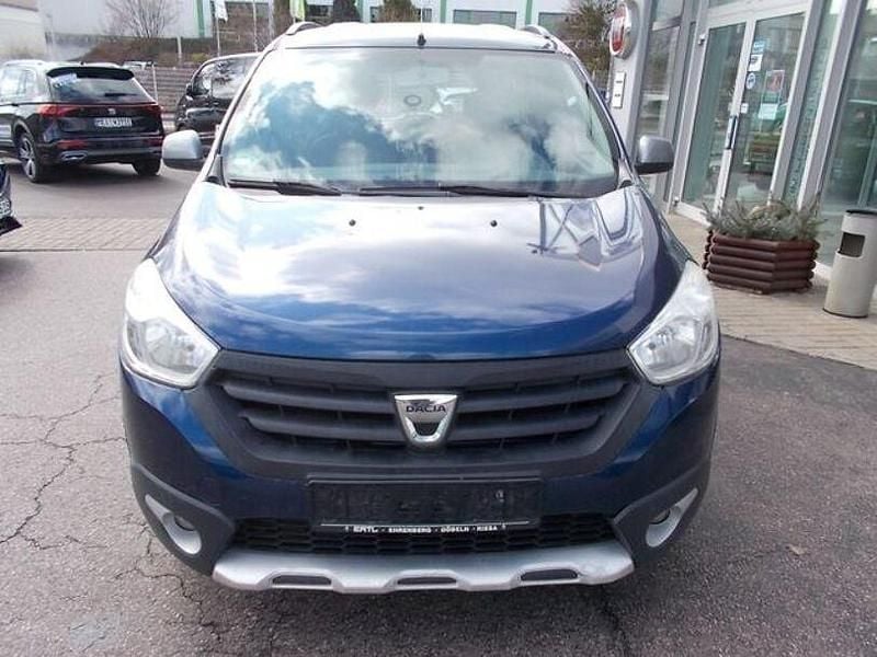 Gebraucht Dacia Lodgy Stepway 116 PS (85 kW) 2016 Blau (metallic) Van / Kleinbus