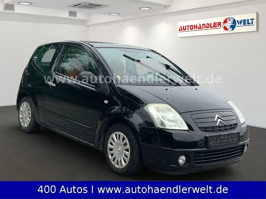 Gebraucht Citroën C2 VTR Sport 73 PS (53 kW) 2005 Schwarz Kleinwagen