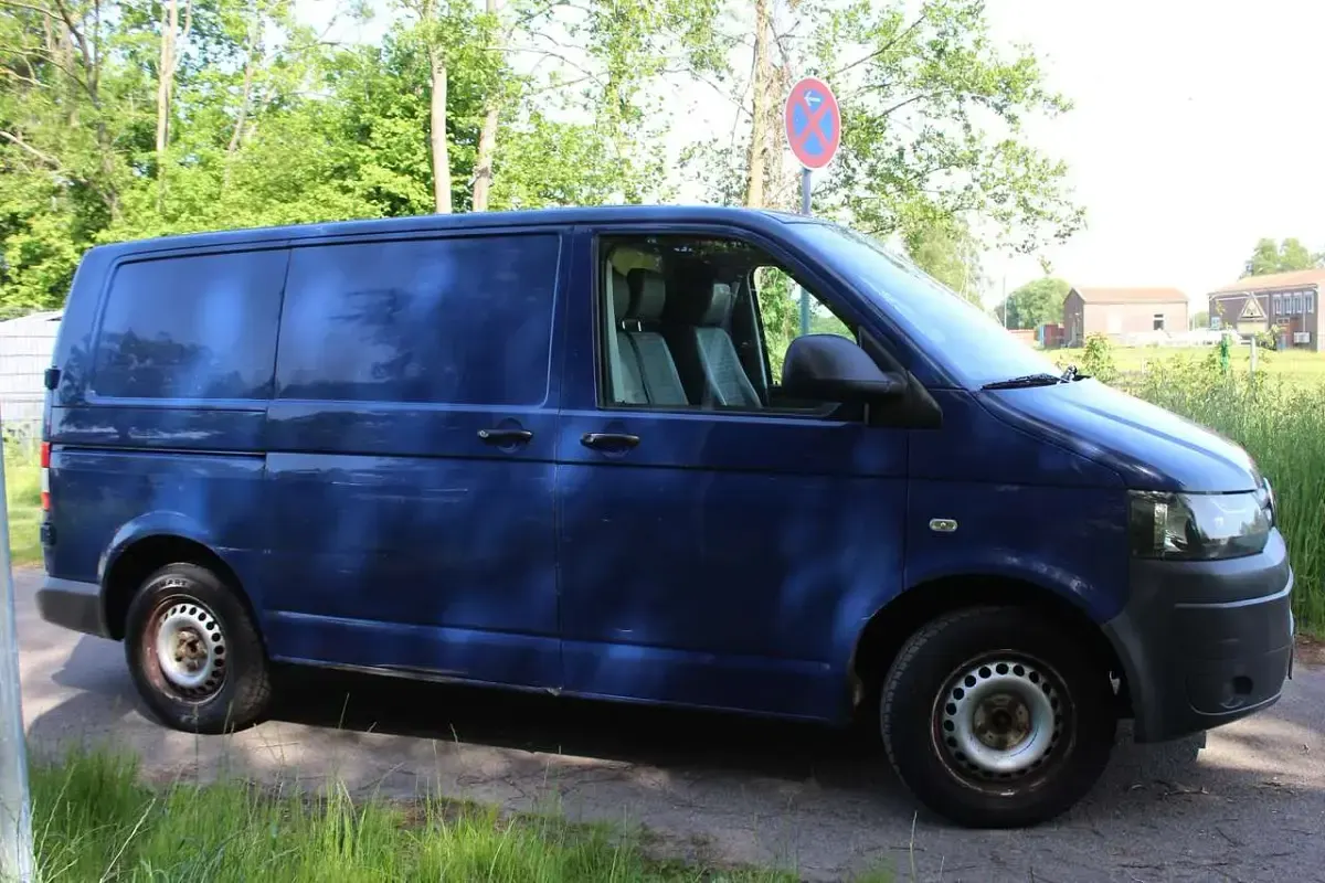 Occasion VW Transporter 84 ch (61 kW) 2010 Bleue Van