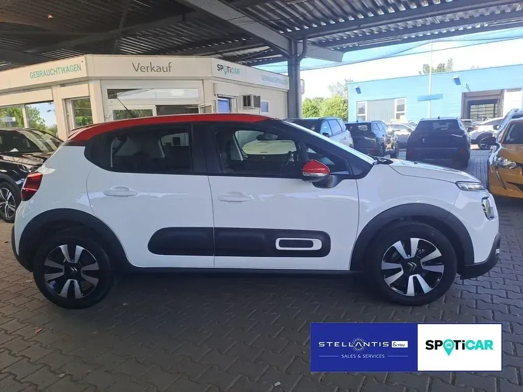 Gebraucht Citroën C3 Shine 82 PS (60 kW) 2021 Weiß Kleinwagen