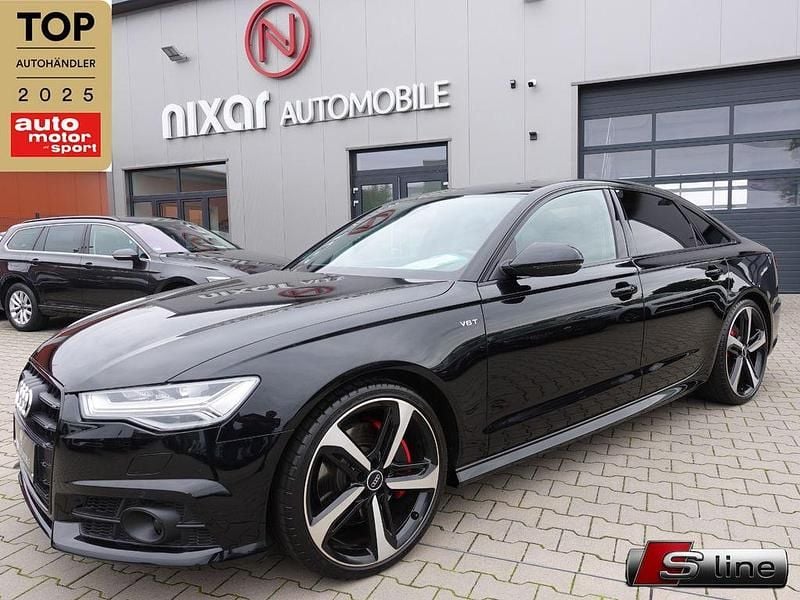 Mythosschwarz metallic Gebraucht 2017 Audi A6 Competition Limousine | 35.980 € (Teuer) - Bild 1/4