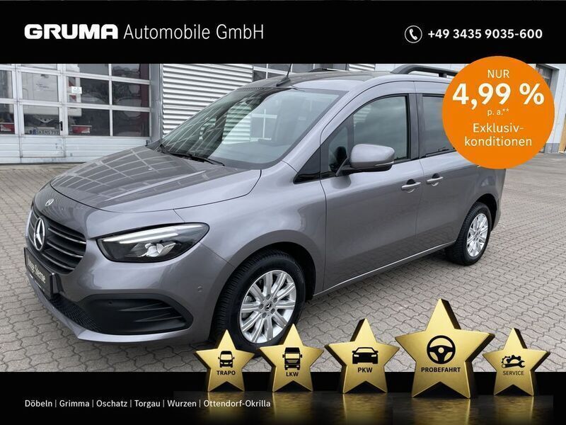 Chromitgrau Gebraucht 2023 Mercedes T180 Progressive Van / Kleinbus | 27.480 € (Fairer Preis) - Bild 1/4