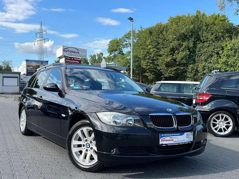 Schwarz Gebraucht 2008 BMW 320 Advantage Kombi | 4.999 € (Fairer Preis) - Bild 1/4