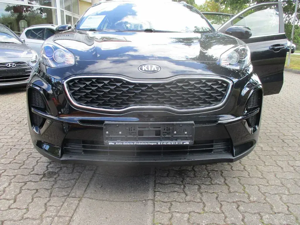 Gebraucht Kia Sportage Edition 7 132 PS (97 kW) 2020 Schwarz SUV