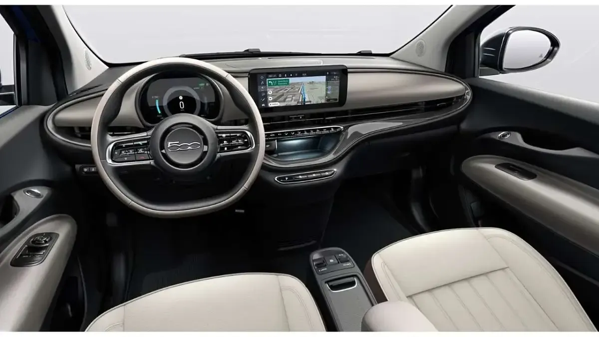 Neu Fiat 500e La Prima 86 kW (118 PS) 2026 Ozean grün Limousine
