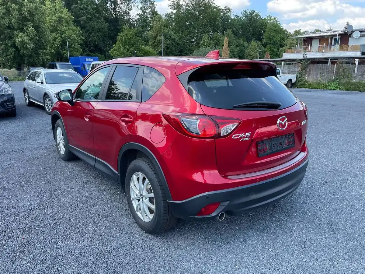 Gebraucht Mazda CX-5 Sports-Line 175 PS (128 kW) 2014 Soul rot metallic SUV