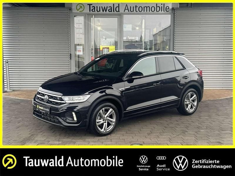Schwarz Gebraucht 2025 VW T-Roc R-line SUV | 30.270 € (Superpreis) - Bild 1/4