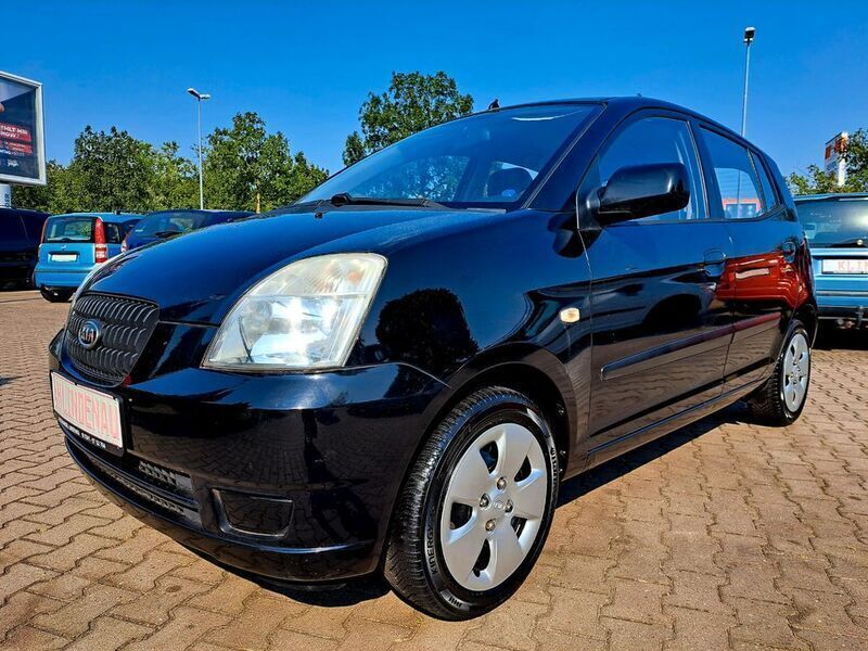 Gebraucht Kia Picanto LX 65 PS (47 kW) 2005 Schwarz Kleinwagen