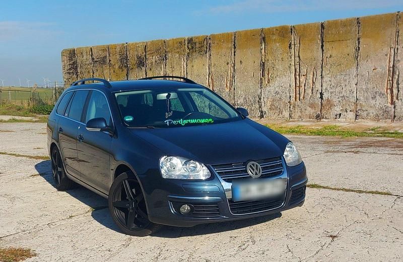 Gebraucht VW Golf V 122 PS (89 kW) 2007 Blau Kombi