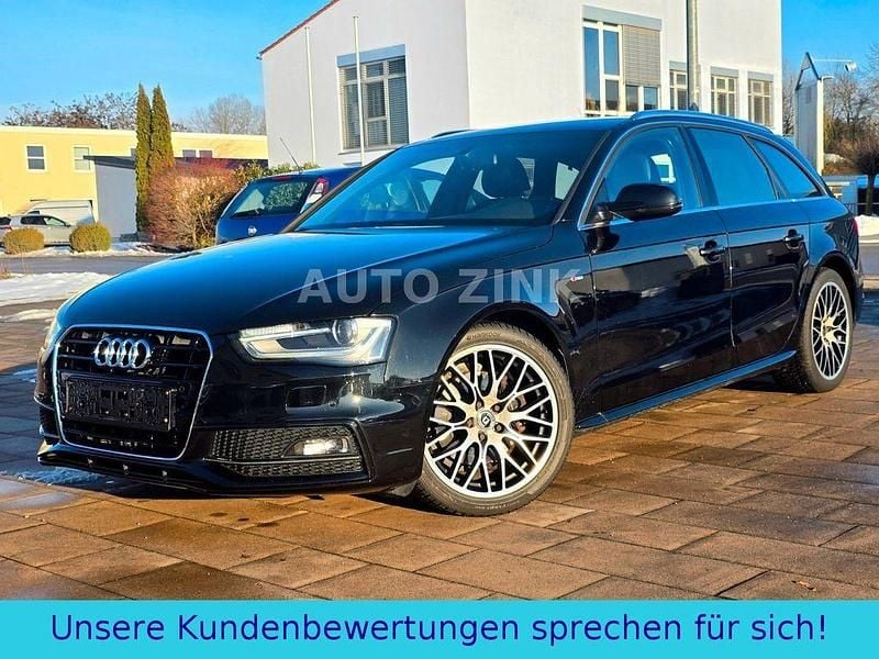 Schwarz Gebraucht 2015 Audi A4 S-line plus Kombi | 15.699 € (Guter Preis) - Bild 1/4