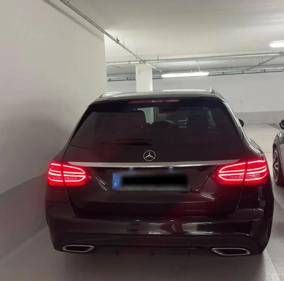 Gebraucht Mercedes C250 AMG line 204 PS (150 kW) 2016 Schwarz Kombi