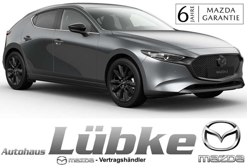 Machine gray Neu 2025 Mazda 3 Homura-Line Limousine | 28.590 € - Bild 1/4