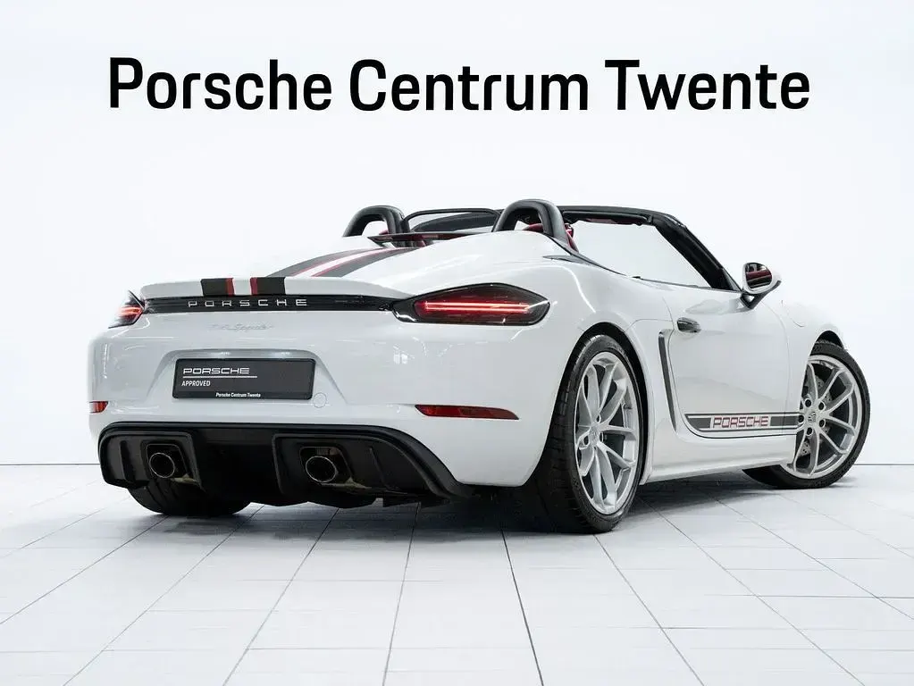 Gebraucht Porsche Boxster Spyder 420 PS (308 kW) 2021 Weiß Cabrio