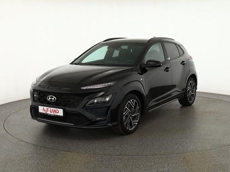 Gebraucht Hyundai Kona N Line 199 PS (146 kW) 2021 Schwarz SUV