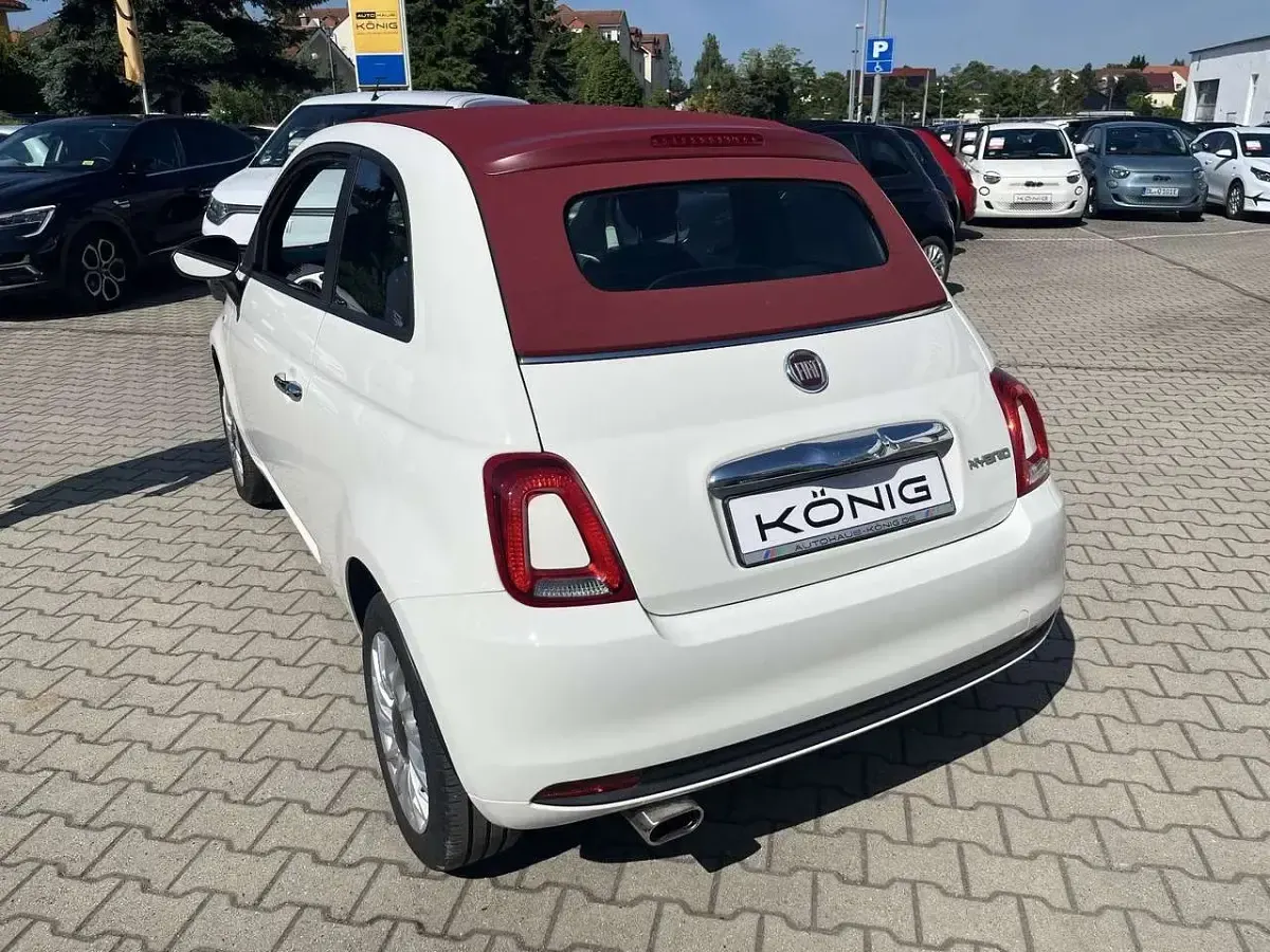 Gebraucht Fiat 500C 69 PS (50 kW) 2023 Weiß Cabrio