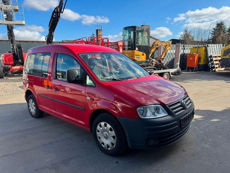 Gebraucht VW Caddy Life 80 PS (58 kW) 2009 Rot Van / Kleinbus