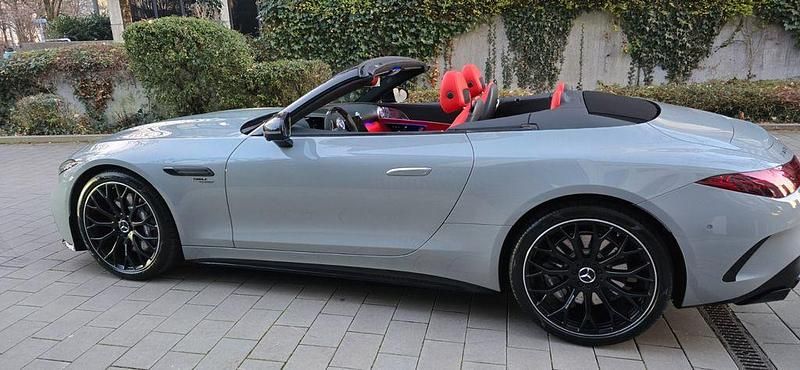 Gebraucht Mercedes SL43 AMG AMG 421 PS (309 kW) 2024 Grau Cabrio