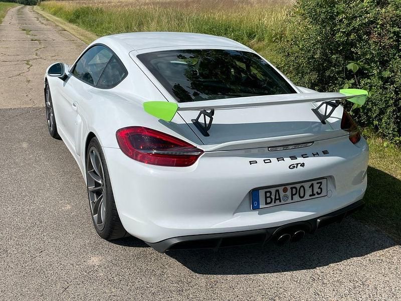 Gebraucht Porsche Cayman GT4 385 PS (283 kW) 2015 Weiß Coupé