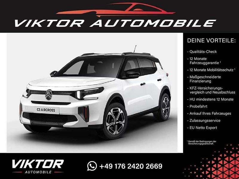 Polarweiß Neu 2025 Citroën C3 Aircross SUV | 23.980 € (Fairer Preis) - Bild 1/4