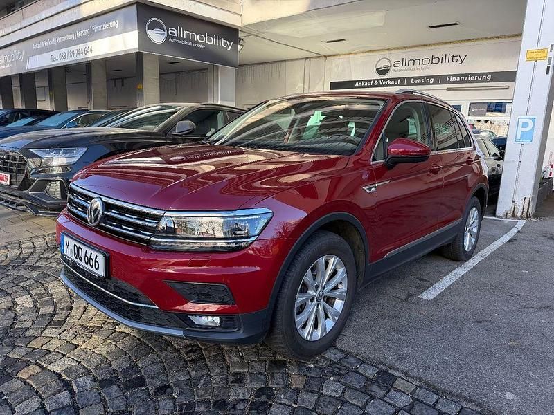 Gebraucht VW Tiguan Highline 190 PS (139 kW) 2019 Rot SUV