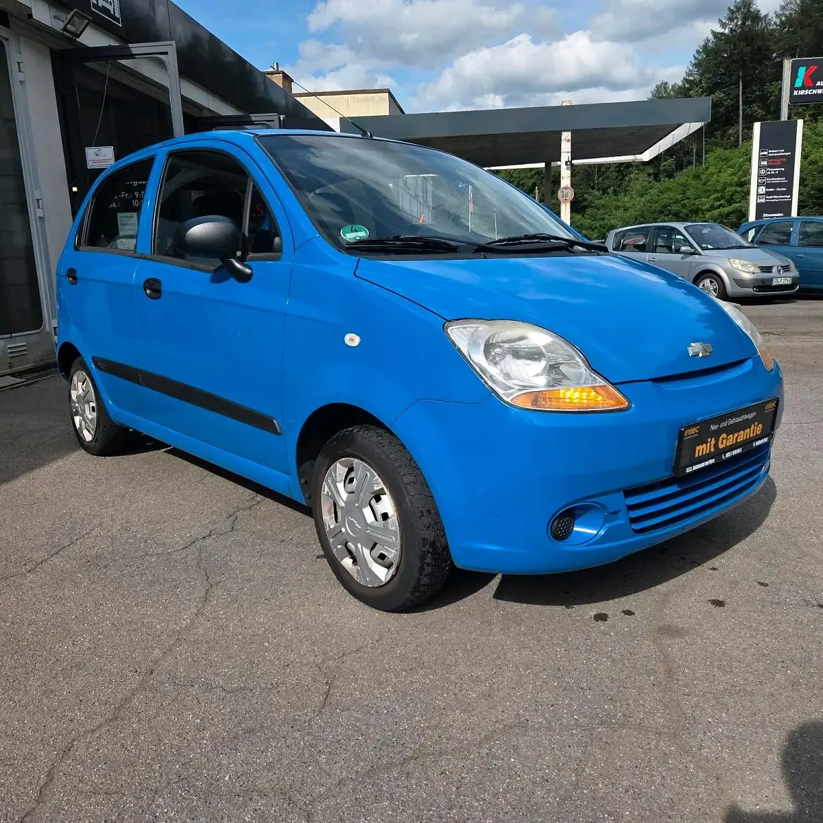 Gebraucht Chevrolet Matiz 52 PS (38 kW) 2009 Blau Kleinwagen