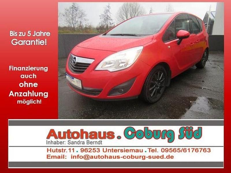 Rot Gebraucht 2011 Opel Meriva Design Edition Van / Kleinbus | 6.980 € (Fairer Preis) - Bild 1/4
