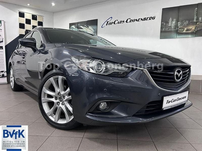 Grau Gebraucht 2014 Mazda 6 Sports-Line Kombi | 16.950 € (Fairer Preis) - Bild 1/4