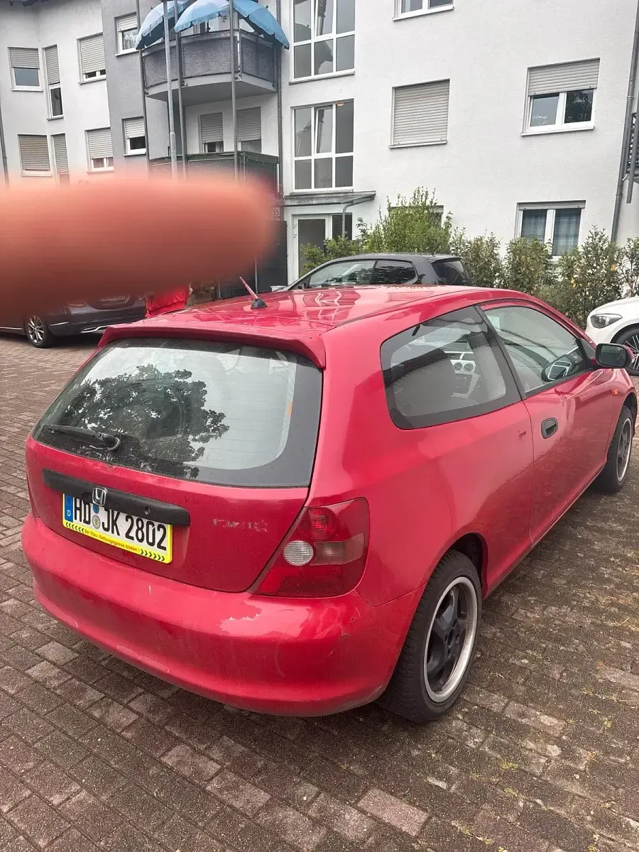 Gebraucht Honda Civic 90 PS (66 kW) 2002 Rot Kleinwagen
