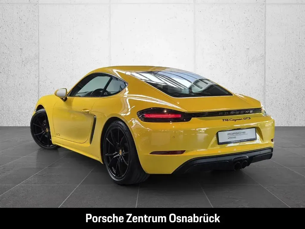 Occasion Porsche 718 Cayman 366 ch (269 kW) 2018 Jaune Coupé