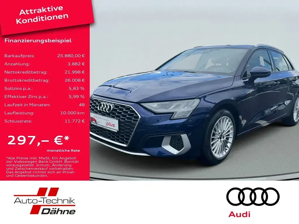 Brugt Audi A3 Advanced 150 HK (110 kW) 2022 Sedan