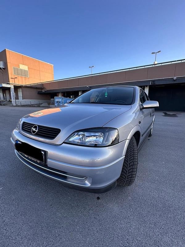 Gebraucht Opel Astra 2002 Grau Limousine