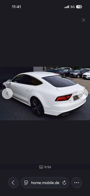 Gebraucht Audi A7 190 PS (139 kW) 2017 Weiß Kleinwagen
