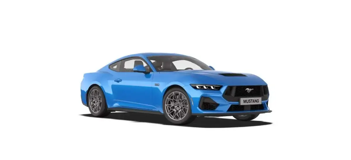 Neu Ford Mustang GT Fastback 446 PS (328 kW) 2026 Grabber blue metallic Coupé
