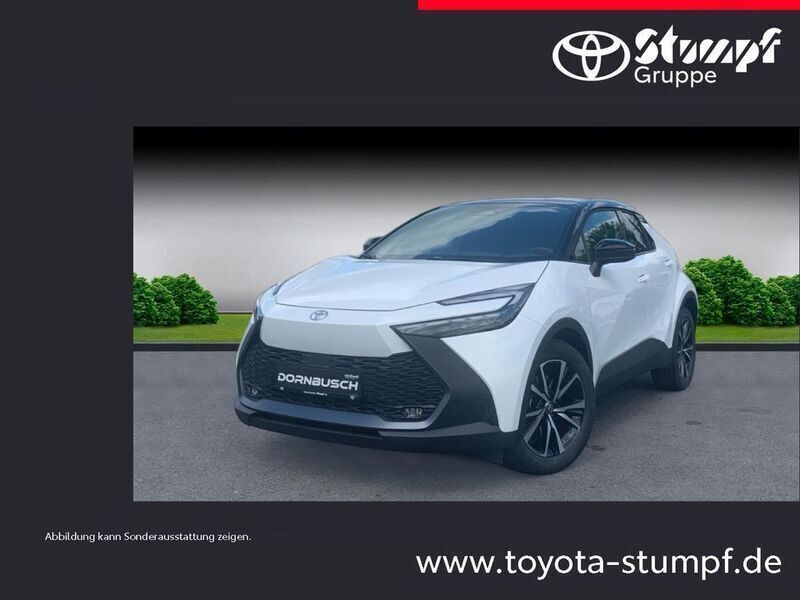 Schneeweißl / schwarz Gebraucht 2024 Toyota C-HR Team SUV | 38.990 € - Bild 1/4