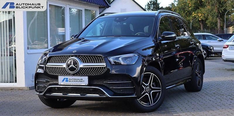 Obsidianschwarz (metallic) Gebraucht 2022 Mercedes GLE350 AMG SUV | 59.980 € (Fairer Preis) - Bild 1/4