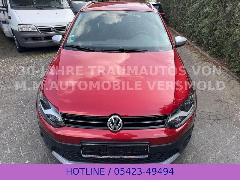 Gebraucht VW Polo Cross 90 PS (66 kW) 2014 Rot Kleinwagen