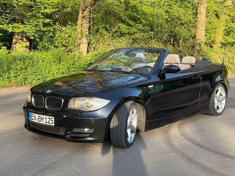 Gebraucht BMW 125 Cabriolet Sport Line 218 PS (160 kW) 2008 Schwarz Cabrio